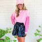 Women’s Loose Fit Sequin Sweatshirt