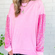 Women’s Loose Fit Sequin Sweatshirt