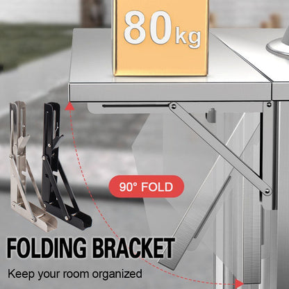 📢📢50%  OFF!!📚 Instant Fold Multi-Use Bracket – Declutter Kitchen/Study, Space-Saving & Sturdy Organizer in Seconds ✨