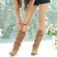 Women's Trendy Artificial Suede Slip-On Boots