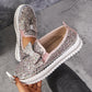 💥Hot Sales-49% OFF🔥Women's Rhinestones Slip-On Bow Sneakers