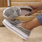 💥Hot Sales-49% OFF🔥Women's Rhinestones Slip-On Bow Sneakers