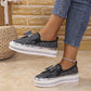💥Hot Sales-49% OFF🔥Women's Rhinestones Slip-On Bow Sneakers