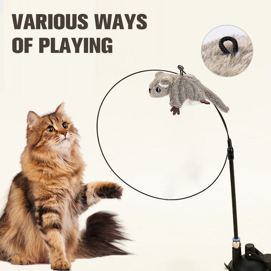 🎁50%OFF🐱Rechargeable Touch Activated Cat Toys with Realistic Sounds Effects