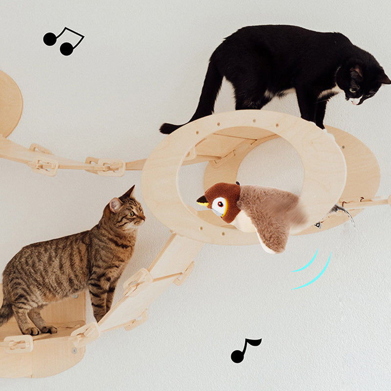 🎁50%OFF🐱Rechargeable Touch Activated Cat Toys with Realistic Sounds Effects