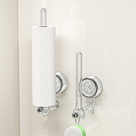 Multifuntional Vacuum Suction Cup Toilet Paper Holder