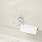 Multifuntional Vacuum Suction Cup Toilet Paper Holder