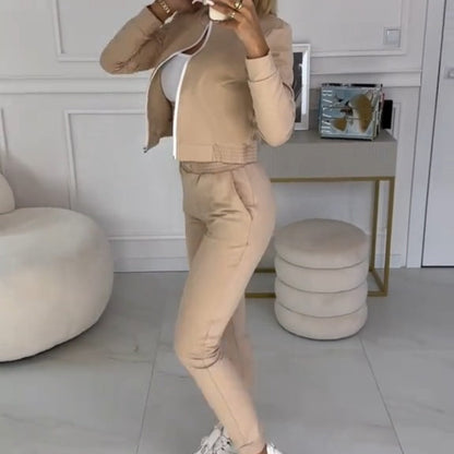 🔥New Hot Sale❤️‍🔥Women's 3-Piece Zip-Up Tracksuits
