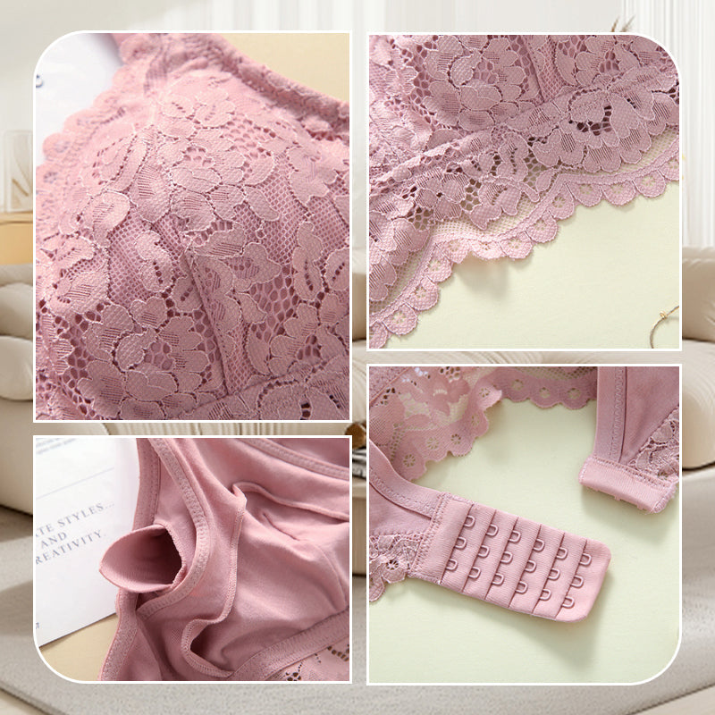 Lace Wire-Free Maternity Nursing Bra