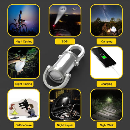 🔥Hot Sale 🔥1200LM Super Bright Mini Keychain Flashlight Waterproof