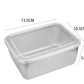 🔥BUY 1 GET 1 FREE 🌈📢Stainless Steel Square Plate