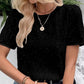 🌸Spring Specials🌸 Women's Stylish Loose Round Neck Sequin T-Shirt