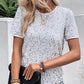 🌸Spring Specials🌸 Women's Stylish Loose Round Neck Sequin T-Shirt