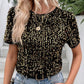 🌸Spring Specials🌸 Women's Stylish Loose Round Neck Sequin T-Shirt