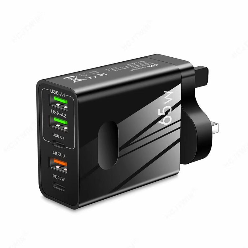 [HOT SALE] 65W Multiple-Ports Fast Charger
