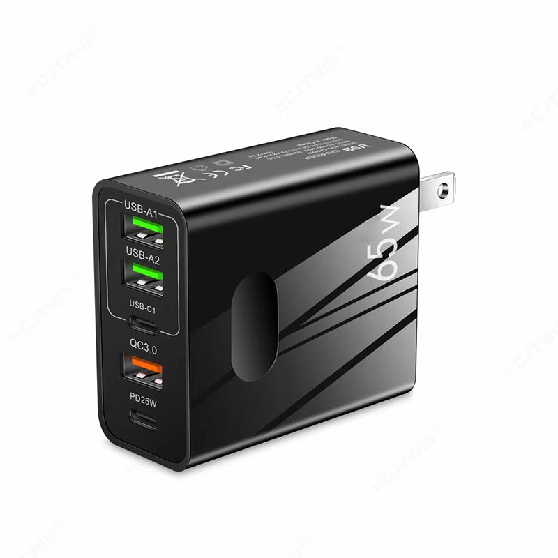 [HOT SALE] 65W Multiple-Ports Fast Charger
