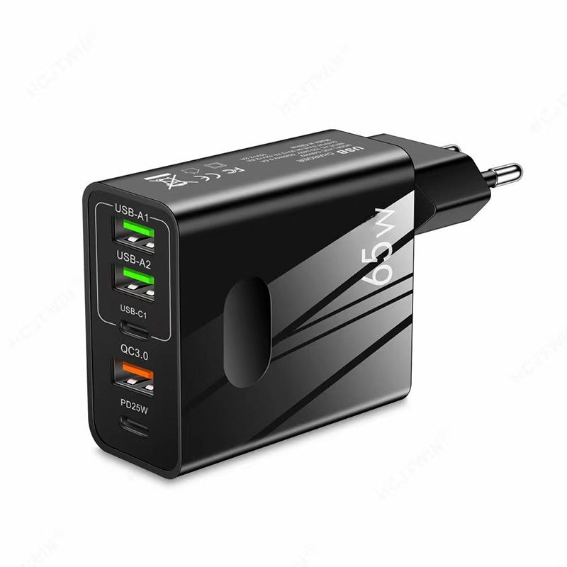 [HOT SALE] 65W Multiple-Ports Fast Charger