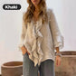 🎉What should I wear tomorrow?🛍️Women's Ruffle Collar Blouse with Bell Sleeves