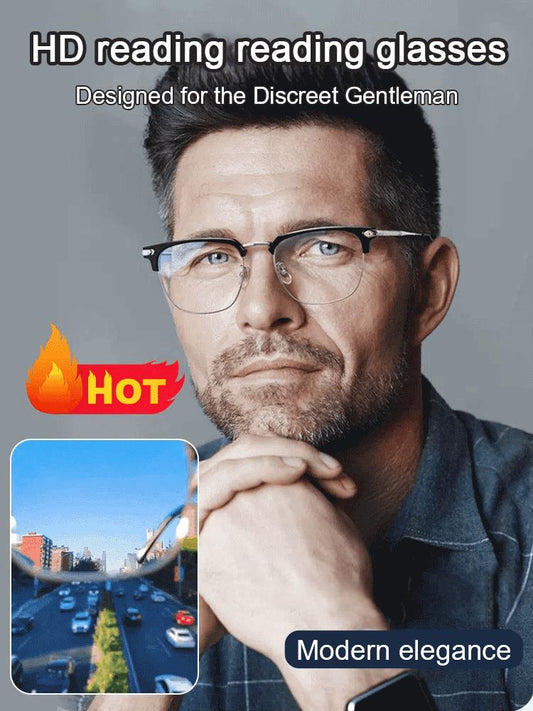 🥳2026 HOT SALE🥳💞50K+ SOLD!💥🌙🔵 50% OFF! Lightweight Anti-Blue Reading Glasses – Protects eyes from screen glare. Ultra light frame, no pressure. Ideal for seniors who love reading or browsing. 🕊️✨