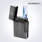 Fashionable, windproof lighter with double flame