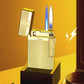 Fashionable, windproof lighter with double flame