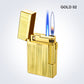 Fashionable, windproof lighter with double flame