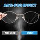 Reusable Anti-Fog Cloth for Glasses