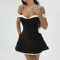 Women's Sexy Mini Dress Off The Shoulder