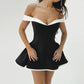 Women's Sexy Mini Dress Off The Shoulder