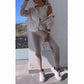 💖New Year Promotion 49%OFF✨Hooded Cardigan, Vest, leggings ,3-piece Set