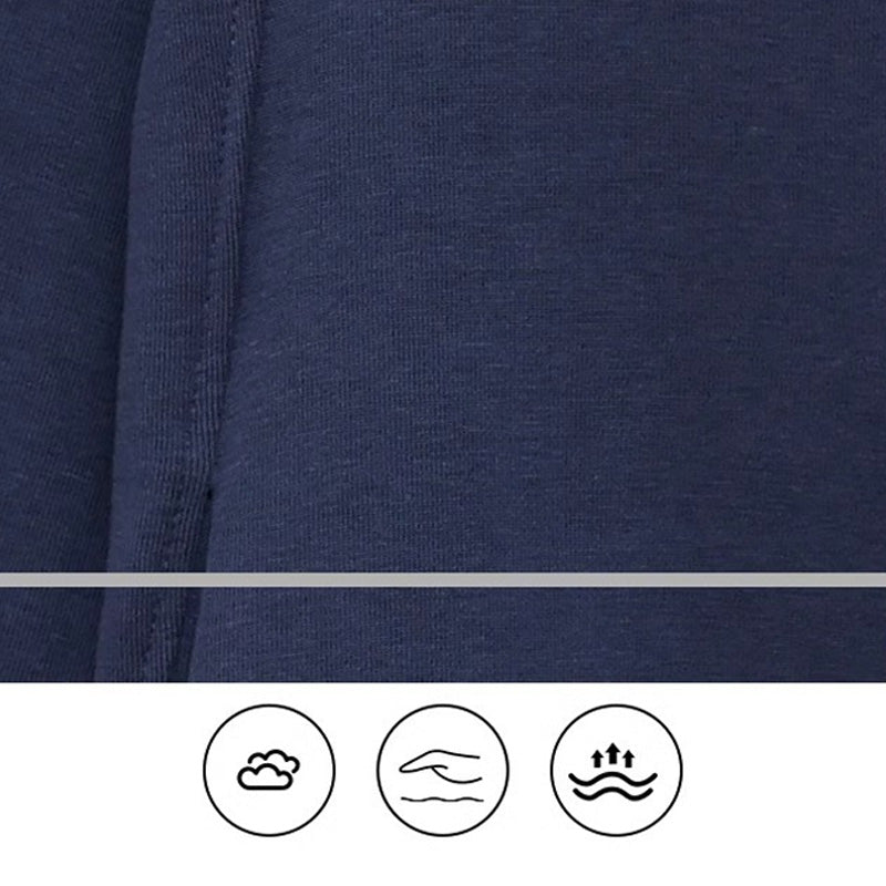 Women’s Casual Zip-Up Solid Color Hooded Sweatshirt