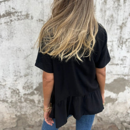 Women's Loose Round Neck Casual T-Shirt