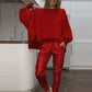 Women’s 2-Piece Outfits Oversized Sweatshirt & Joggers Set