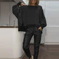 Women’s 2-Piece Outfits Oversized Sweatshirt & Joggers Set