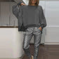Women’s 2-Piece Outfits Oversized Sweatshirt & Joggers Set