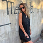 💖Limited Sale 50% OFF💖Women's Sleeveless Button Pocket V-Neck Dress
