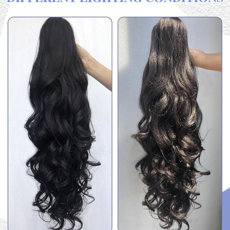 💜Limited time promotion 40%OFF💜Clip-on Wavy Ponytail Extension