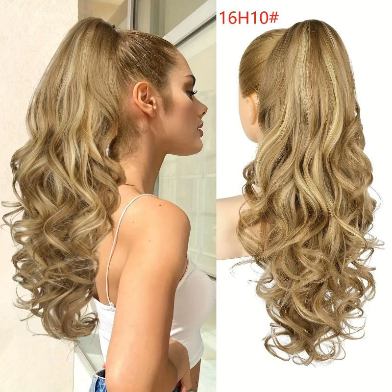 💜Limited time promotion 40%OFF💜Clip-on Wavy Ponytail Extension