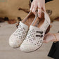Women's Fashion Round Toe Chunky Heel Shoes