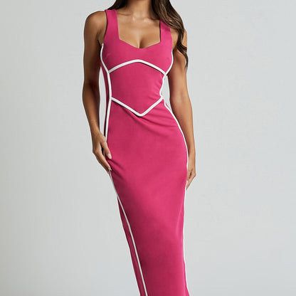 💕What should I wear tomorrow?💕Women's Sleeveless Bodycon Dress with Back Slit
