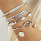 Elegant Twist Bracelet Set for Women