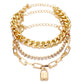 Elegant Twist Bracelet Set for Women