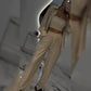 💕2025 HOT SALE💐Sequin blazer and wide trousers for women (3-piece set)