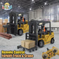 Kids RC Forklift with Lights Music Spray