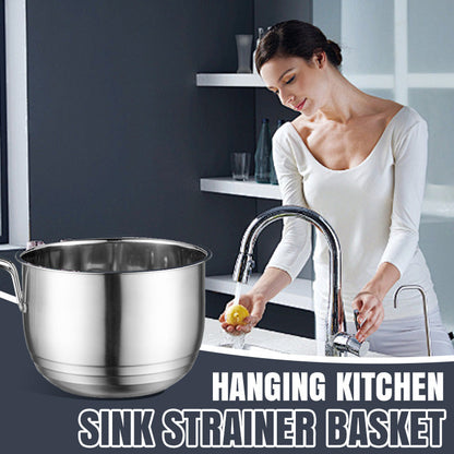 Multi-Functional Hanging Kitchen Sink Strainer Basket