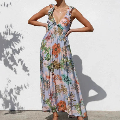 Bohemian Sunset Romance Dress