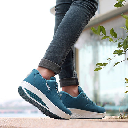 🔥Women's Casual Fashion Breathable Thick Sole Sneakers