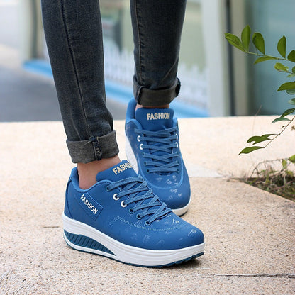 🔥Women's Casual Fashion Breathable Thick Sole Sneakers