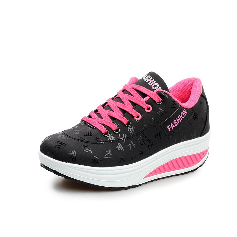 🔥Women's Casual Fashion Breathable Thick Sole Sneakers