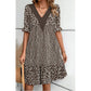 💕Women’s V-Neck Flowy Mini Dress